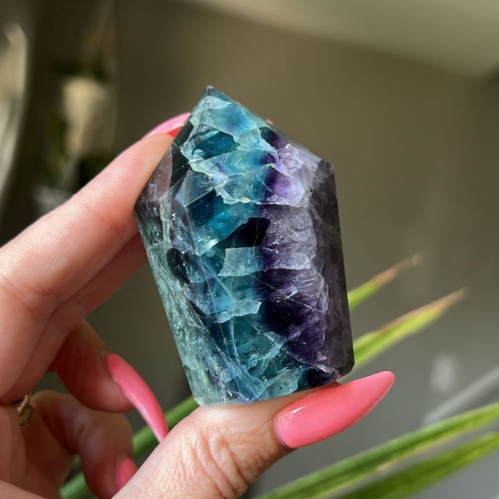Rainbow Fluorite Tower